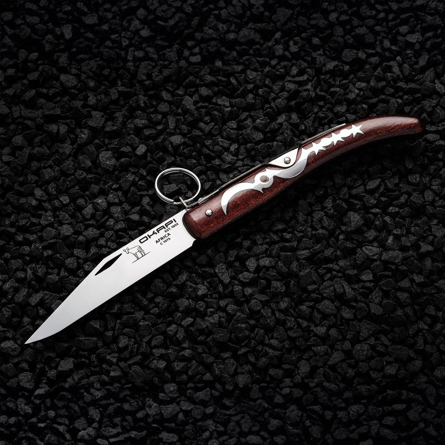 Picnic Knife Moon & Star Lock