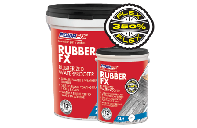 Waterproofing Rubber FX Powafix