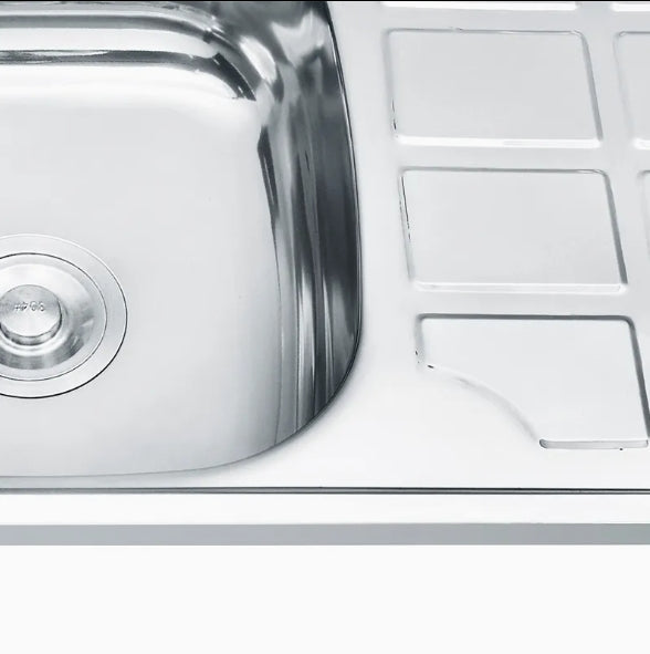 Sink Sit On Double Bowl End Africano