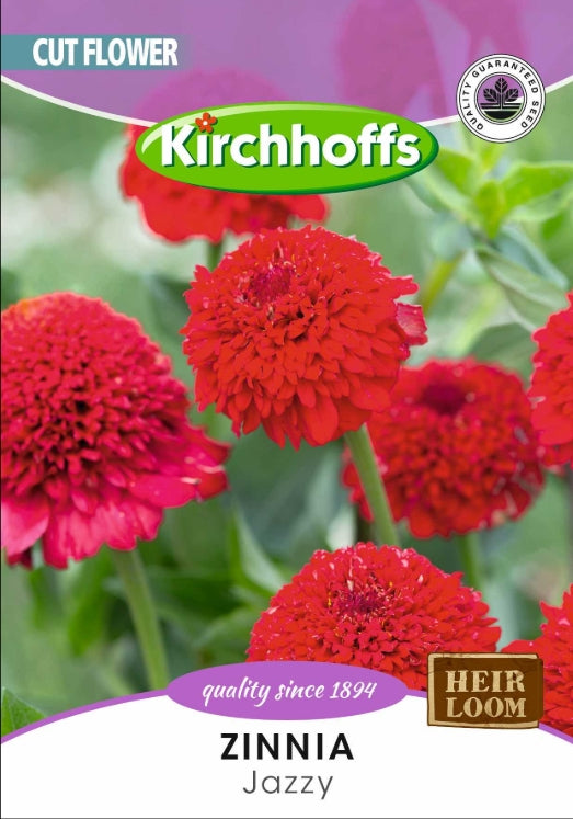 Flower Seed Zinnia Kirchhoffs