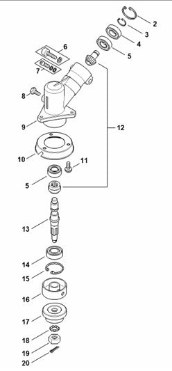 Gear Head Replacement for FS3001 STIHL