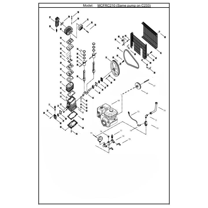 Air Compressor 4T 100ℓ B/D 4.8𝑘𝑊 TRADEair
