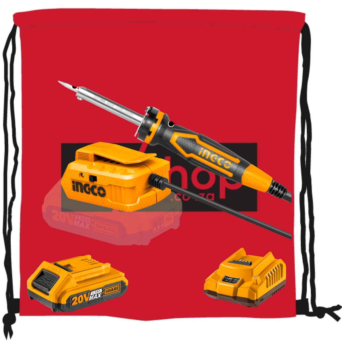 Soldering Iron Cordless 20𝑉 iNGCO