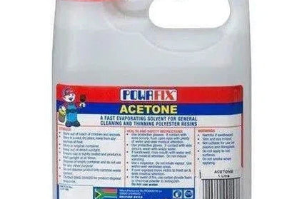 Acetone Powafix-1ℓ-Clear