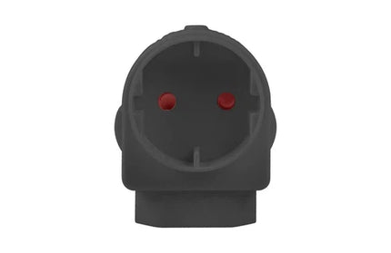 Adapter Plug Schuko+Euromate-Black