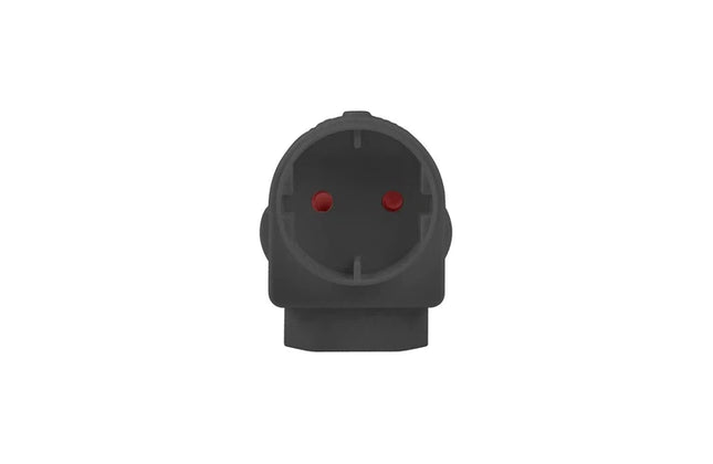 Adapter Plug Schuko+Euromate-Black