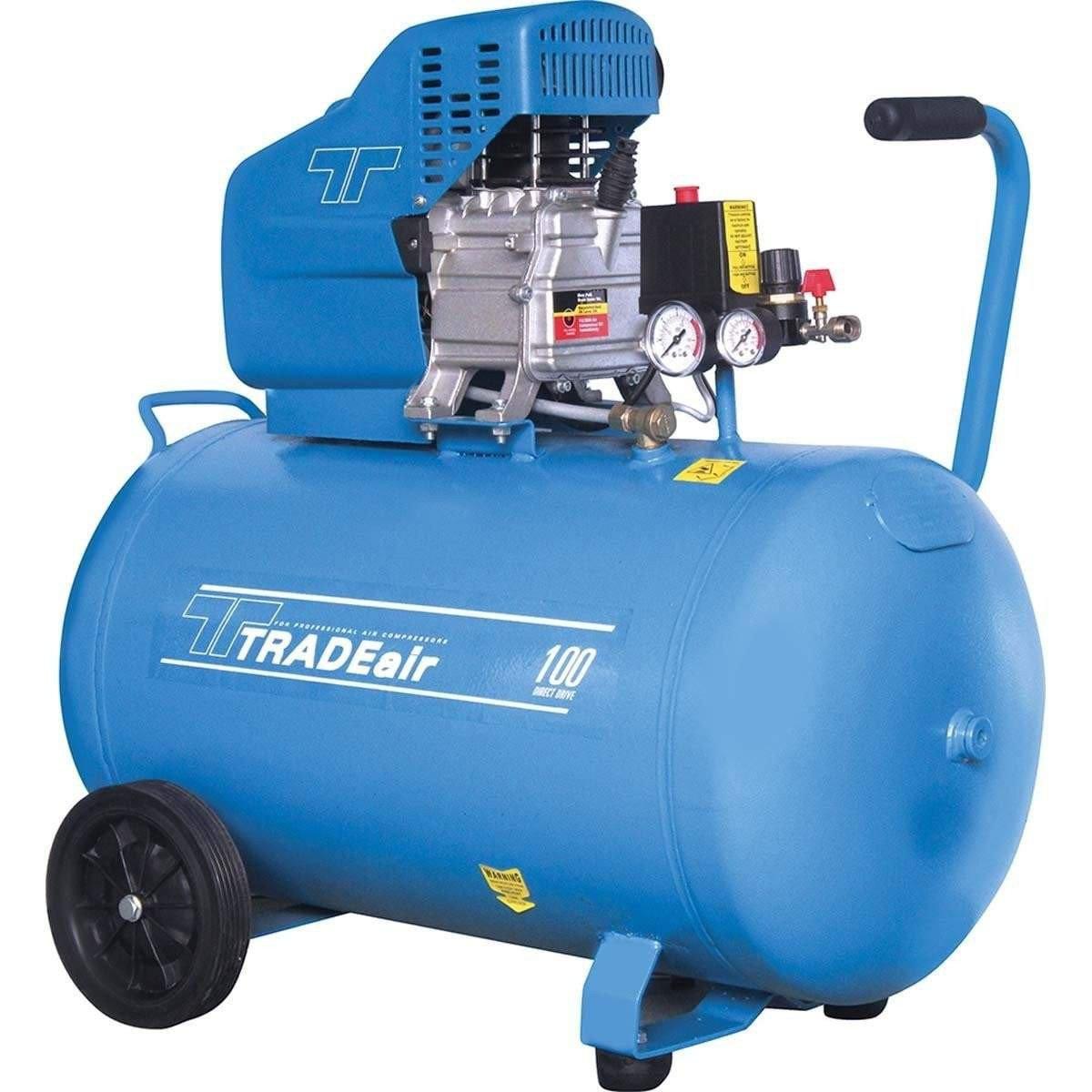 Air Compressor 100L D/D TRADEair-Compressors-TRADEair-diyshop.co.za
