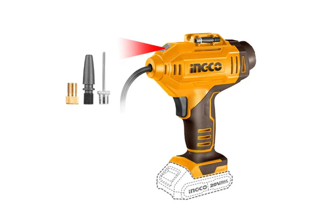 Air Compressor Cordless 𝑃20ˢ iNGCO-Tool Only