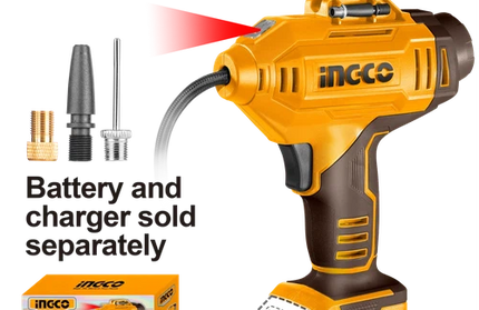 Air Compressor Cordless 𝑃20ˢ iNGCO-Tool Only-