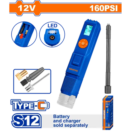 Air Compressor Cordless 𝑆12 35ℓ/min WADFOW-Tool Only-