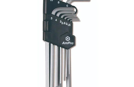 Allen Hex Key Set 9pc Long-Default Title