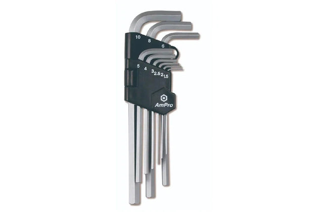 Allen Hex Key Set 9pc Long-Default Title