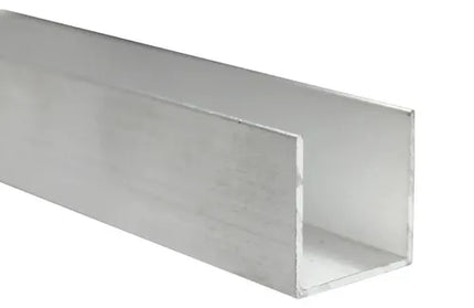 Aluminium Board Channel U-𝑤16 x 𝑇1.6𝑚𝑚 x 𝐿2.5𝑚