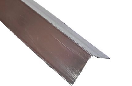 Aluminuim Corner Cover Angle-ƒ20x0.5𝑚𝑚 x 𝐿(4x625𝑚𝑚)-Silver