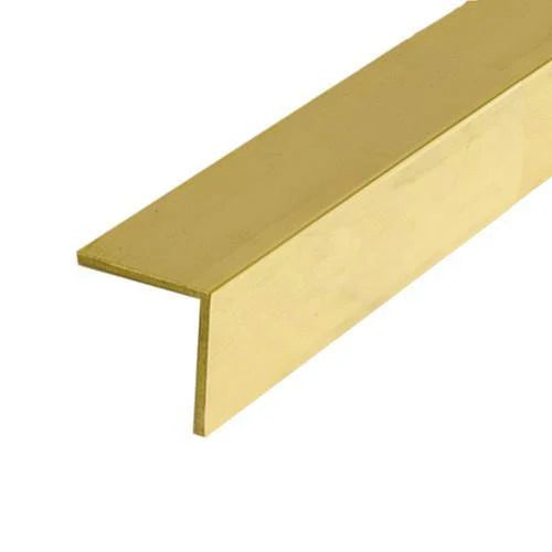 Aluminuim Corner Cover Angle-ƒ20x0.5𝑚𝑚 x 𝐿(4x625𝑚𝑚)-Brass-
