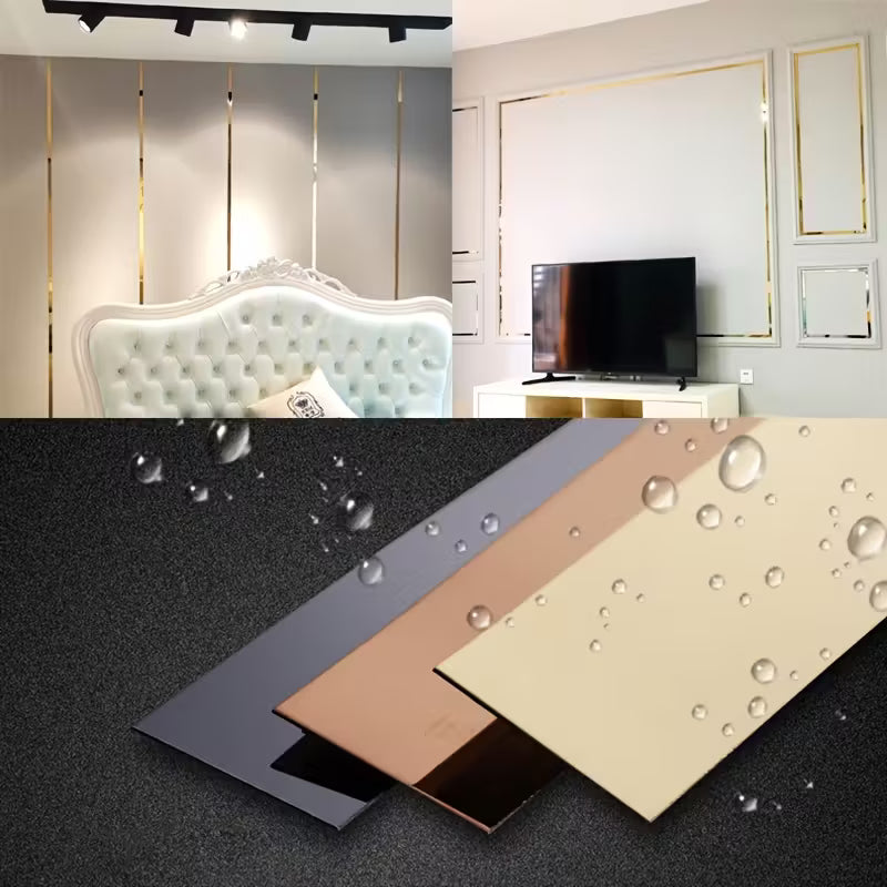 Aluminuim Strip Self Adhesive-Gold-25𝑚𝑚 x 5𝑚-
