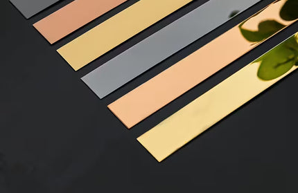 Aluminuim Strip Self Adhesive-Gold-25𝑚𝑚 x 5𝑚