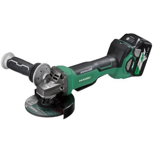 Angle Grinder 125mm Cordless 36𝑉 Set HiKOKI-Grinders-HiKOKI-Paddle Switch-diyshop.co.za