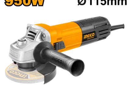 Angle Grinder Electric 115𝑚𝑚 0.95𝑘𝑊 iNGCO-