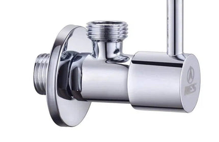 Angle Valve Ceramic Round Regal/Komfi-1/2" x 1/2"