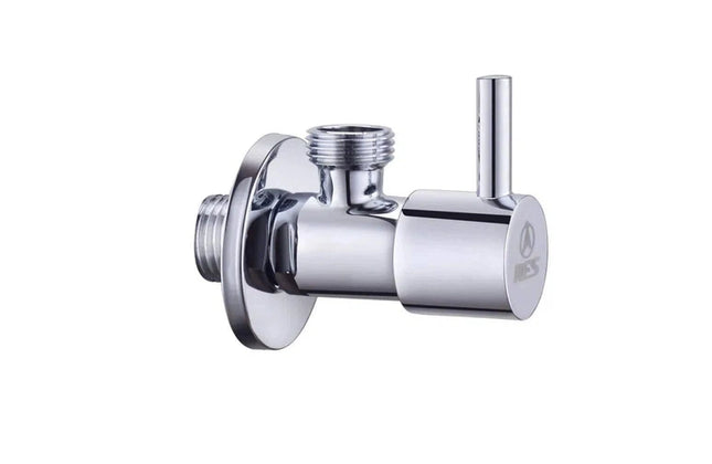 Angle Valve Ceramic Round Regal/Komfi-1/2" x 1/2"
