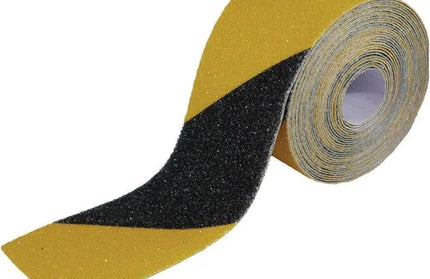 Anti-Slip Tape-𝑤50𝑚𝑚 x 𝐿5𝑚-Black/Yellow
