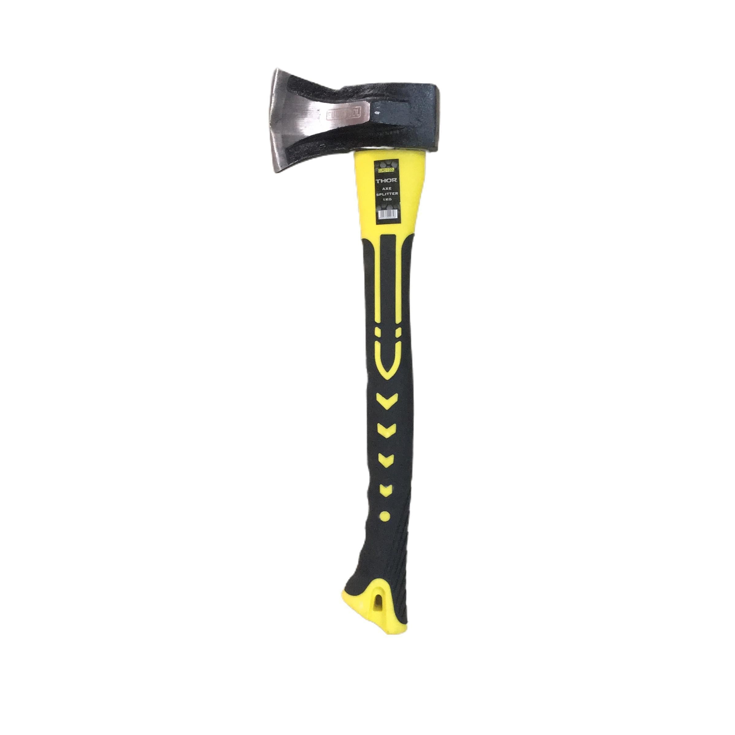 Axe Cleaving Hammer Poly Handle Generic »-Axes-Euro-45𝑐𝑚/1000𝑔-Yellow/Orange-diyshop.co.za