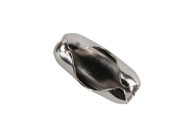 Ball Chain Connector-3.2mm-Chrome Plated-each