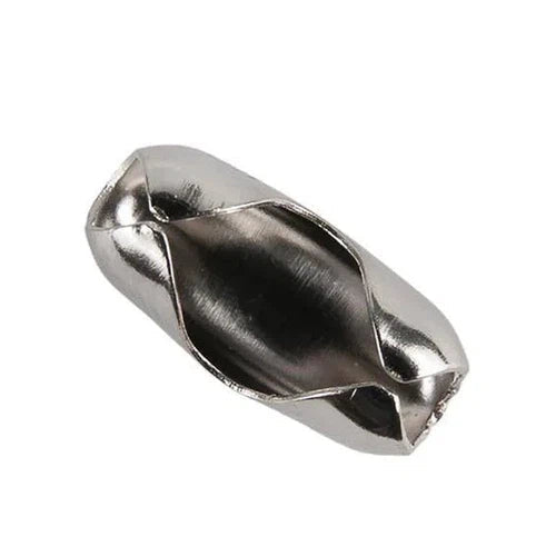 Ball Chain Connector-3.2mm-Chrome Plated-each