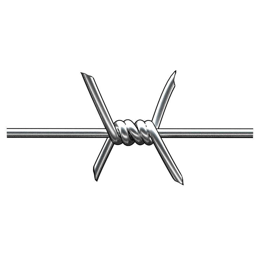 Barb Wire Roll Light GAL-Fencing-Hendok-Single 𝙩1.6mm x 18kg [green]-diyshop.co.za