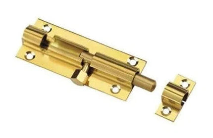 Barrel Bolt Light Duty Plated-63𝑚𝑚-Brass