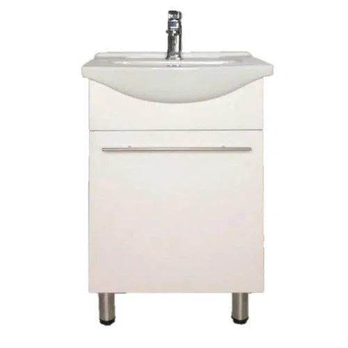 Basin Cabinet Single Livornoⓓ-White-