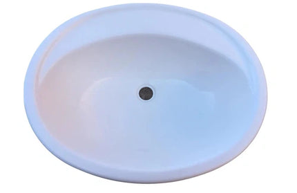 Basin Sit on Plastic Round-Default Title