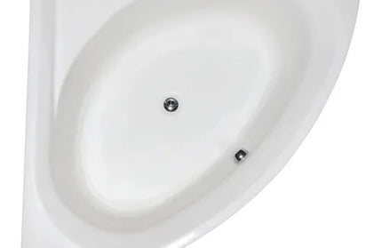 Bath Corner Plastic 1.35m-White