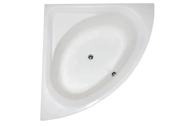 Bath Corner Plastic 1.35m-White