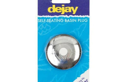 Bath/Sink Plug Prop Self Seating Chrome-44mm
