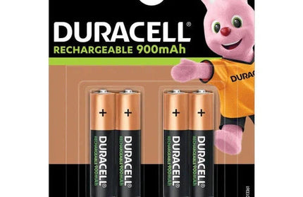 Battery 1.2𝑉 AAA Rechargeable Duracell-900mAH-𝑝/4