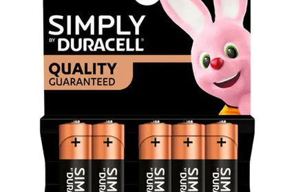 Battery 1.5𝑉 AA Duracell SIMPLY-𝑝/5