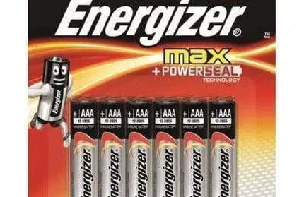 Battery 1.5𝑉 AAA Alkaline Energizer-𝑝/6