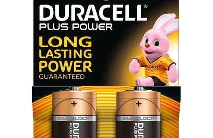 Battery 1.5𝑉 C Duracell Plus-𝑝/2