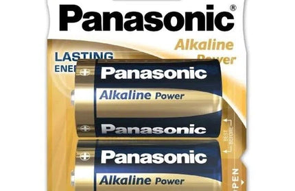 Battery 1.5𝑉 D Alkaline Panasonic-𝑝/2