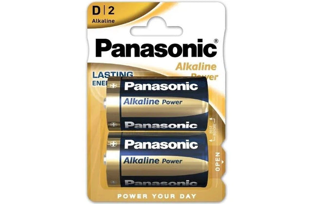 Battery 1.5𝑉 D Alkaline Panasonic-𝑝/2