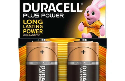 Battery 1.5𝑉 D Duracell Plus-𝑝/2
