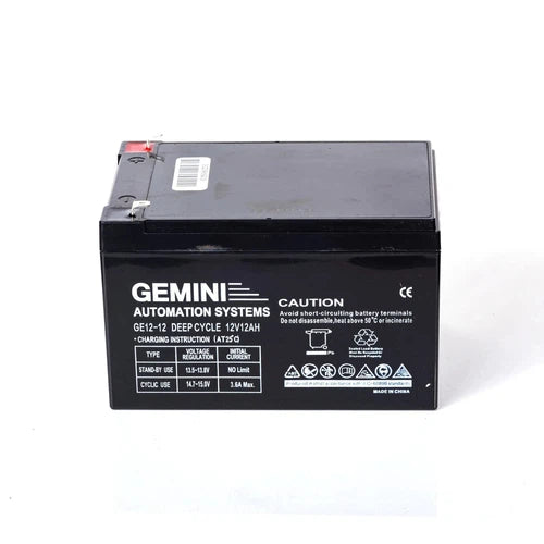 Battery 12𝑉 SLA 12𝐴𝒉 Geminiⓓ-