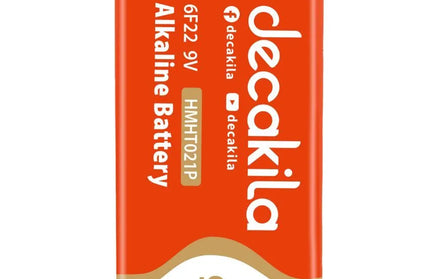 Battery 9𝑉 PP3 Alkaline decakila-each