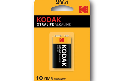 Battery 9𝑉 PP3 Alkaline KODAK-each
