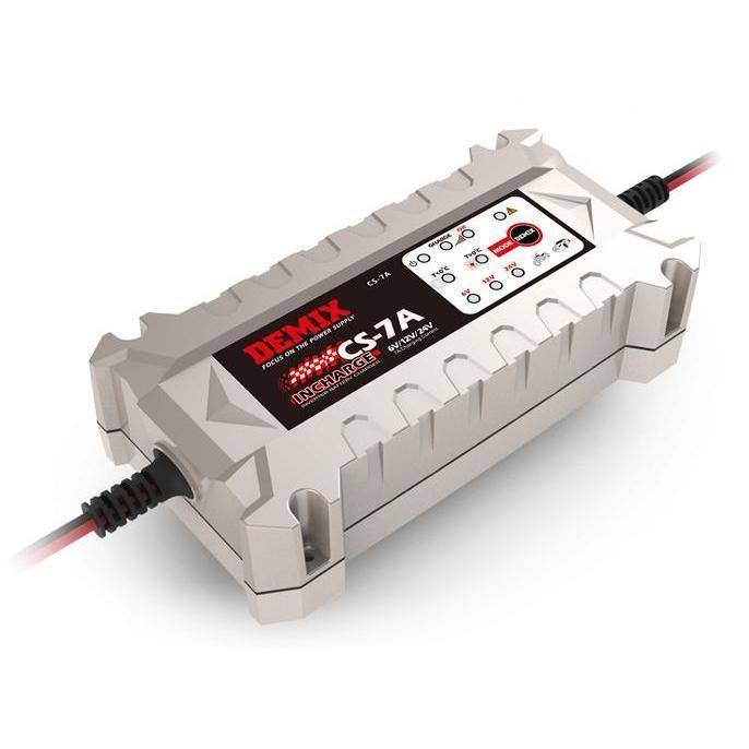 Battery Charger Trickle Compact Gudetek-Batteries-Gudetek-7𝐴mp 6𝑉/12𝑉/24𝑉(max150𝐴𝒉)-diyshop.co.za