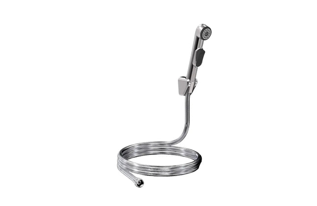 Bidet Shattaf Istinja Sprayer iZYAPI-Silver-120𝑐𝑚