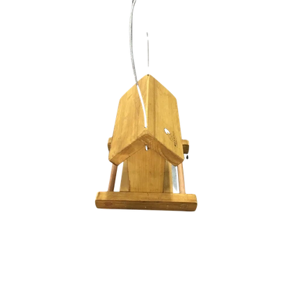Bird Feeder Wood with Perspex-Small (𝑤20x𝐷21xℎ21𝑐𝑚)-
