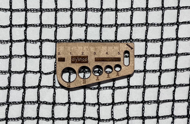 Bird Netting PE Knittex »-Black-ƒ15x15𝑚𝑚 x 𝑤3 x 𝑝/𝑚eter